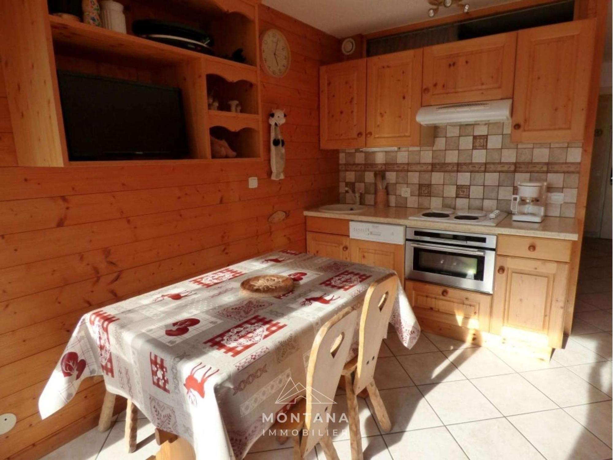 Studio Renove Avec Cabine - 26M² - 5 Pers - Balcon Expose Sud - Pres Skibus Et Remontees Mecaniques - Fr-1-458-125 Le Grand-Bornand Eksteriør bilde